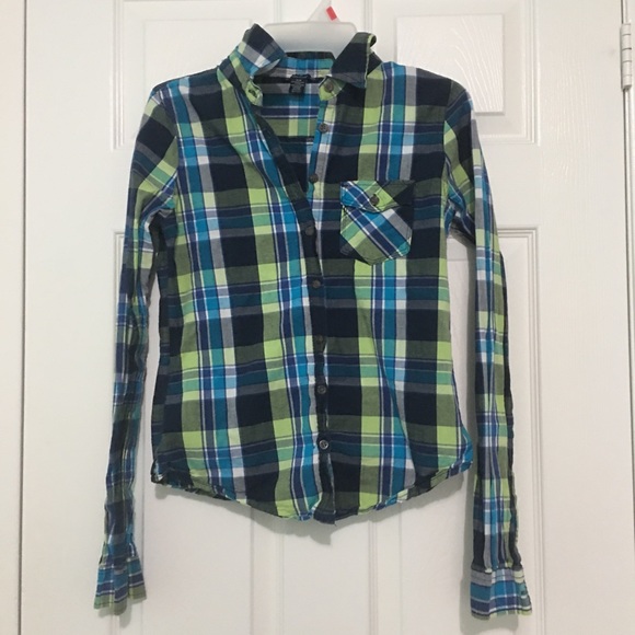 vintage bluenotes button up shirt/flannel - Picture 1 of 3
